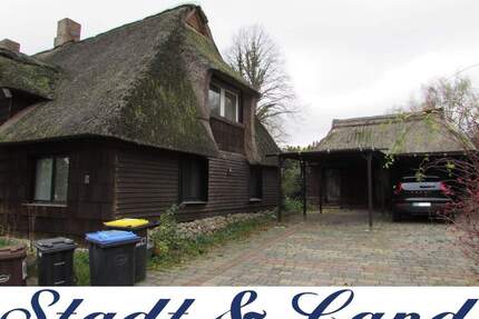 Familiengerechtes Reetdachhaus vor den Toren Kiels - Bredenbek