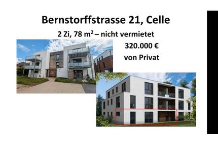 2-Zimmer Erdgeschosswohnung mit Terrasse - ohne Provision - Celle