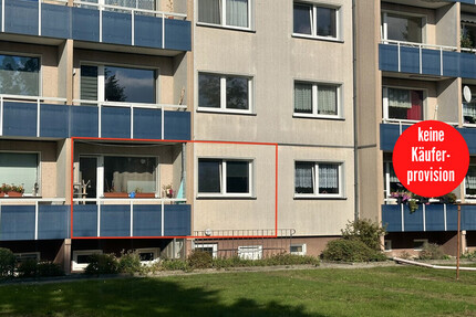 HORN IMMOBILIEN ++ vermietete 3-Raum Eigentumswohnung mit Balkon und Keller in Ferdinandshof