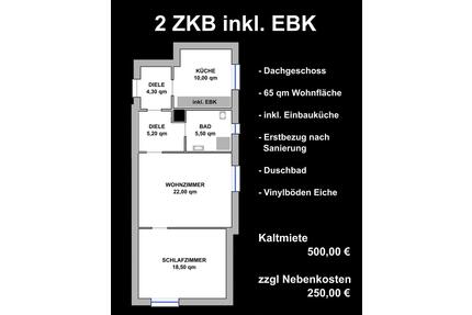2 ZKB inkl. EBK in KIRN-SULZBACH