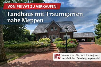 Landhaus mit Traumgarten nahe Meppen | 225 m² | Wintergarten - Haselünne