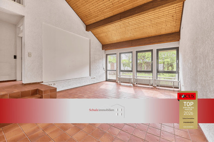 Gepflegtes Reihenendhaus mit Galerie und Garten in Mannheim-Rheinau