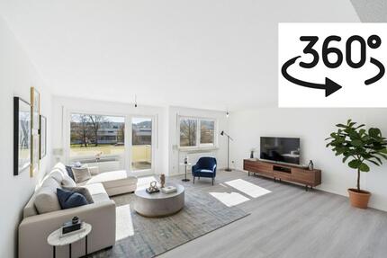 Refugium! 4,5 Zimmer, modernisierte Maisonette-Wohnung, 2 Süd-Balkone, TLB, EBK, GästeWC, Stellplatz - Leinfelden-Echterdingen