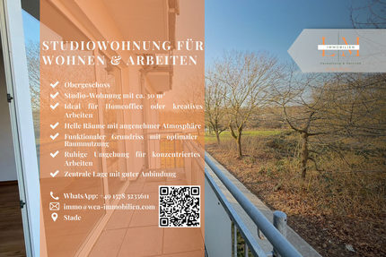 Wohnung zum Mieten in Stade 330,00 € 30 m²