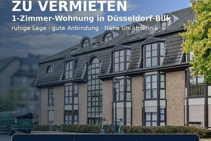 Charmante 28 m² EG-Wohnung in Düsseldorf-Bilk || Uninähe