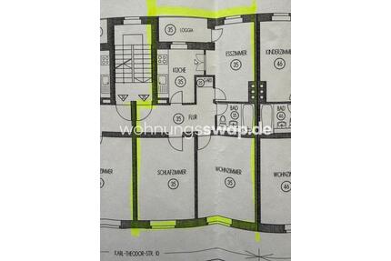 Wohnungsswap - 3 Zimmer, 68 m² - Karl-Theodor-Straße, Schwabing-Freimann, München