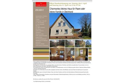 Haus zum Verkauf - 250.000,00&nbsp;EUR Kaufpreis, ca.&nbsp; 93,00&nbsp;m&sup2; in Steinhorst (PLZ: 29367)