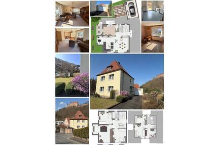 Walmdachhaus in bevorzugter Wohnlage mit Plassenburgblick - Kulmbach