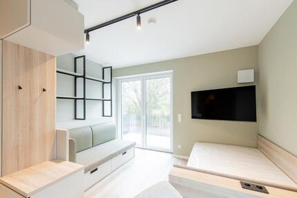 Möblierte 1-Zimmer-Wohnung mit Terrasse und Kochnische - Münster Münster-Südost