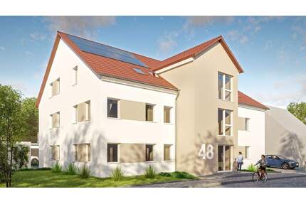 Neubau-Dachgeschosswohnung in Krumbach