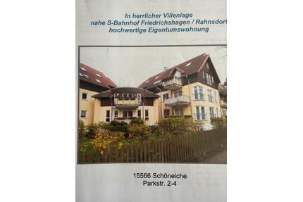 Verkauf ETW vermietet in Schöneiche bei Berlin