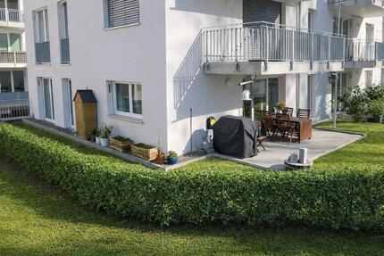 3-Zi-Whg mit sonniger Südterrasse, Gartenanteil, Garage und EBK - Würzburg Frauenland