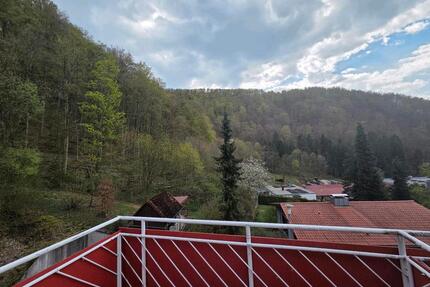 2-Zi Wohnung am Waldrand; Balkon uneinsehbar + Stellpl. - Geislingen an der Steige