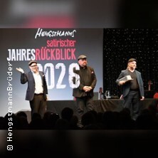 Der satirische Jahresrückblick 2026 - Kabarett HengstmannBrüder | KulturFabrik Haldensleben