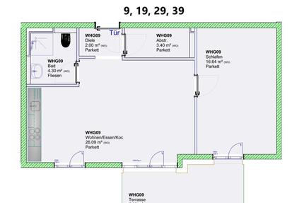 Helle Wohnung im KFW 40 Energiesparhaus - Steuern sparen durch Sonderabschreibungen - Trier