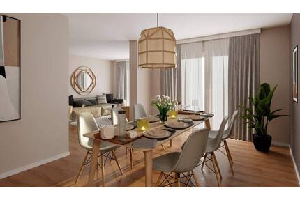 Barrierefreie Familienwohnung mit zwei modernen Bädern und Loggia - Düsseldorf Benrath