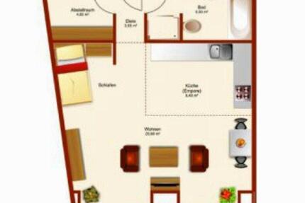 Coole Loft-Wohnung 53 m² mit Parkett - Magdeburg Neue Neustadt