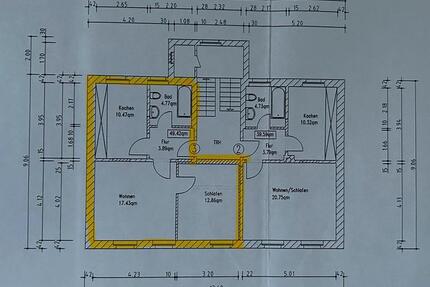 Helle 2-Raum Wohnung in Zeitz zu vermieten