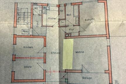5 Zimmerwohnung Altbau 1. Obergeschoss - Wettstetten