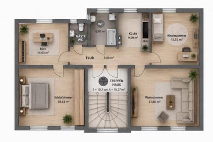 Erstbezug einer exklusiven 4-Zimmer-Wohnung im Erdgeschoss - Köthen (Anhalt)