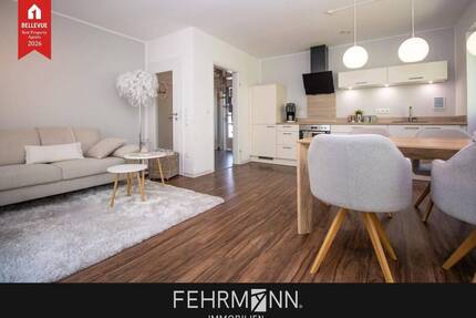 RESERVIERT - Helle 3-Zimmer-Obergeschosswohnung mit Einbauküche, Dachterrasse & Stellplatz - zur Miete! - Meppen Kuhweide