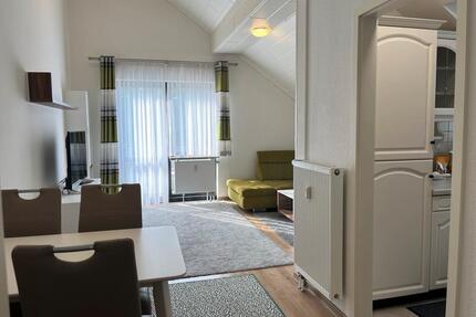 Wohnung möbliert in Rastatt 54qm mit Balkon und Stellplatz