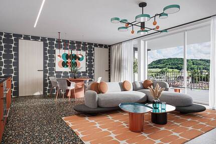 EXTRAVAGANT ! ° W08 ° 2.5-ZWG ° 1.OG ° Süd-Ost-West SONVIDA - Dreispitz Laufenburg - Laufenburg (Baden)