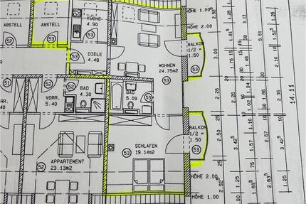 2 Zimmer Wohnung 60qm in Burghausen, Balkon, top Lage, Stellplatz
