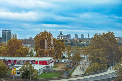 ATIK: Repräsentative Büroflächen im obersten Stockwerk mit exzellenter Aussicht - Ludwigshafen am Rhein Mitte