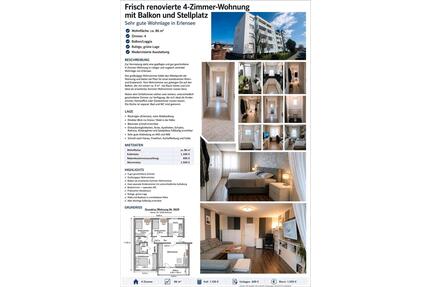 Frisch renovierte 4-Zimmer-Wohnung - Hanau