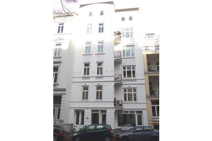 Wunderschöne 2 Zimmer-Altbauwohnung mit Balkon - Hamburg Rotherbaum