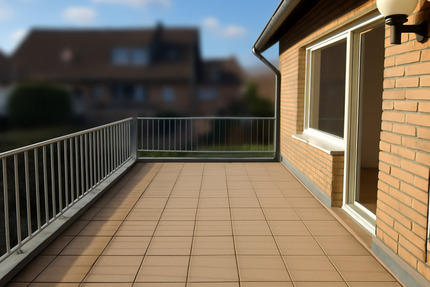 Zentral und ruhig gelegene 3-Zimmer-Wohnung mit großem Balkon! - Brühl