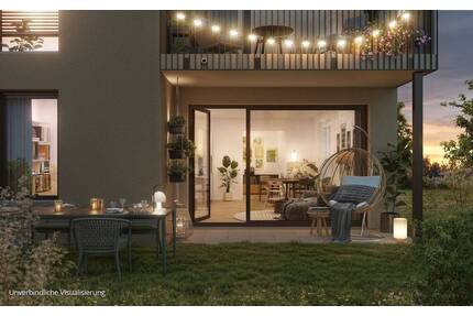 Schöne 2-Zimmer-Wohnung mit ca. 57 m² samt Dusche und Terrasse - Naunhof