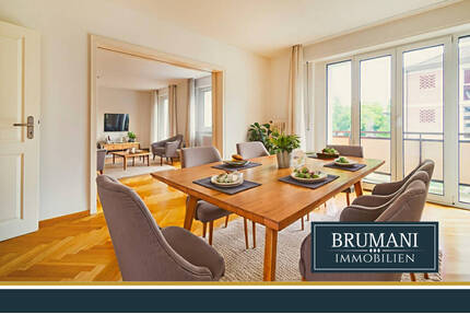 BRUMANI | Hochwertige 5-Zi.-ETW mitten in Freiburg: Großzügig & lichtdurchflutet auf 190 m² WFL - Freiburg im Breisgau Neuburg