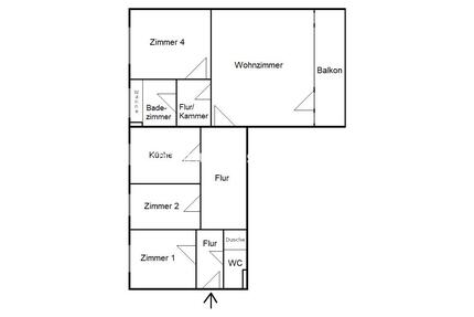 Wohnungsswap - 4 Zimmer, 93 m² - Admiralstraße, Kreuzberg, Berlin