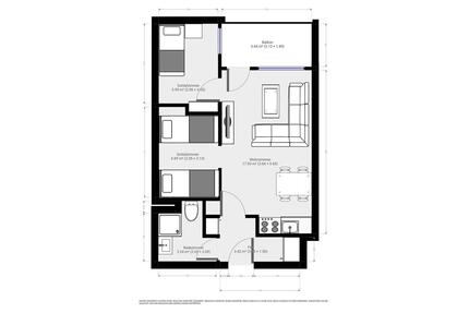 Hahnenklee Ferienpark - Ferienwohnung Typ A - Leezen