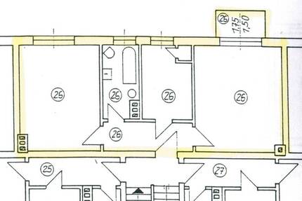 Erich-Weinert-Straße 4 - Zwei Zimmer, Wohnküche, Wannenbad - Hohenmölsen