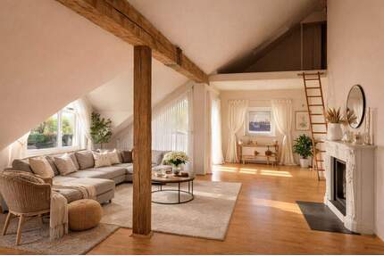 Mehr Wohnwert auf 134m² + Kamin und zwei Balkone - Bad Camberg Erbach