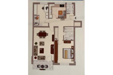 3 Zi-Whg., Hochparterre mit EBK u. Balkon in Münster Albachten