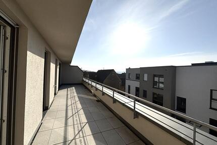 Moderne 2 -Zimmerwohnung inkl. EBK und großzügiger Dachterrasse - Erligheim