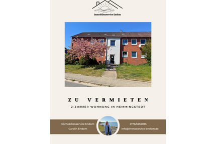 Wohnung zum Mieten in Hemmingstedt 310,00 € 35.2 m²
