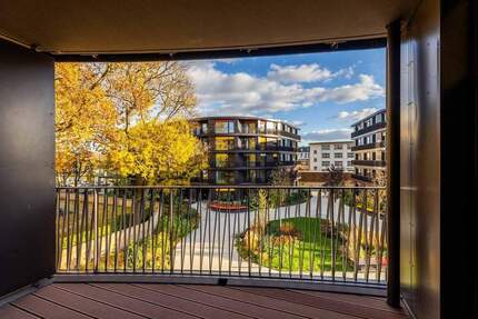 Möblierte Wohnung - 2-Zimmer Wohnung mit Loggia am Elbufer – Marina Garden - Dresden Leipziger Vorstadt