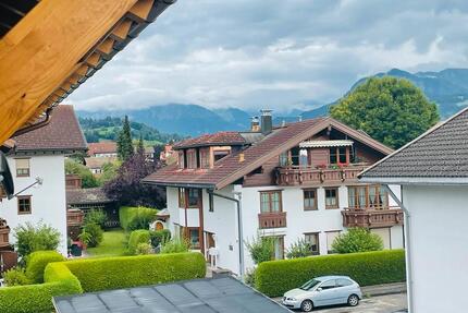 SF 1 Zi Whg möbliert inklusive alle Nebenkosten Südbalkon - Sonthofen