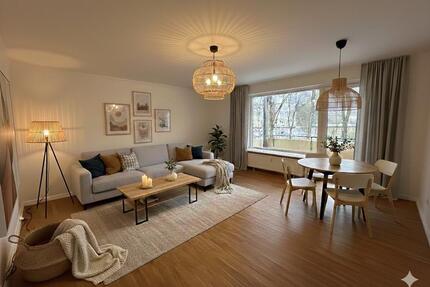 Helle 2-Zimmer-Wohnung mit Balkon & Stellplatz in ruhiger Lage - Harrislee