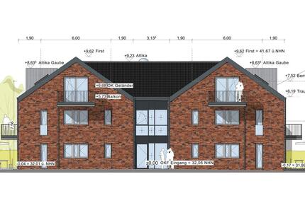 Erstbezug: Neubau Loftwohnung im Zentrum von Beesten - Freren