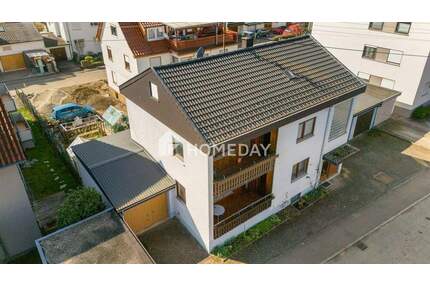 Solides Wohnhaus mit 7 Zimmern, Südterrasse & umfangreichen Nutzflächen - Metzingen Neuhausen