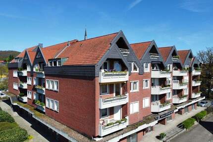 Ganz weit oben! Rooftop-Maisonette-Wohnung mit zwei Balkonen und Weitblick - Bielefeld / Brackwede