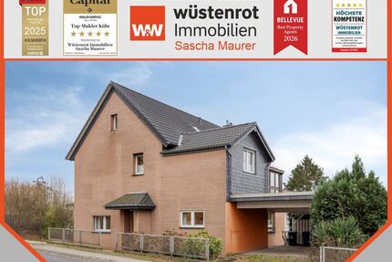 Großzügiges Ein- oder Zweifamilienhaus mit Charme, Gartenparadies & vielen Möglichkeiten - Leichlingen