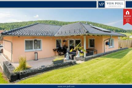 Moderner Bungalow mit großem Grundstück, vielseitiger Scheune und hochwertiger Ausstattung - Jüchsen