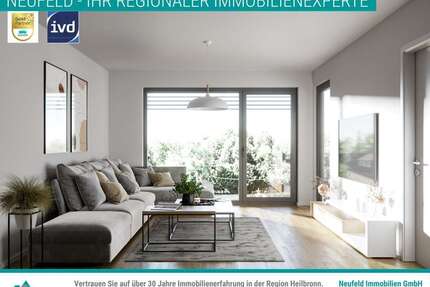 Wohnung zum Mieten in Oedheim 799,00 € 46.94 m²